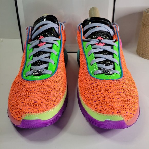 Nike LeBron James XX 20 Chosen 1 Total Orange Purple DJ5423-800 Men\'s Size 10 main image 4